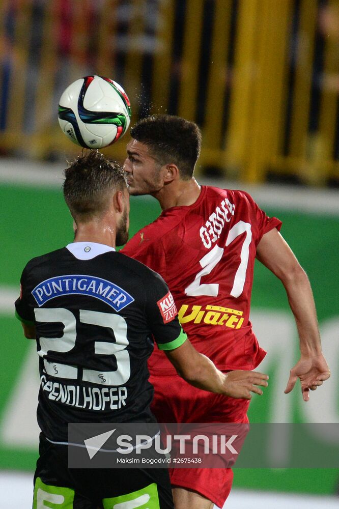 UEFA Europa League. Rubin vs. Sturm Graz