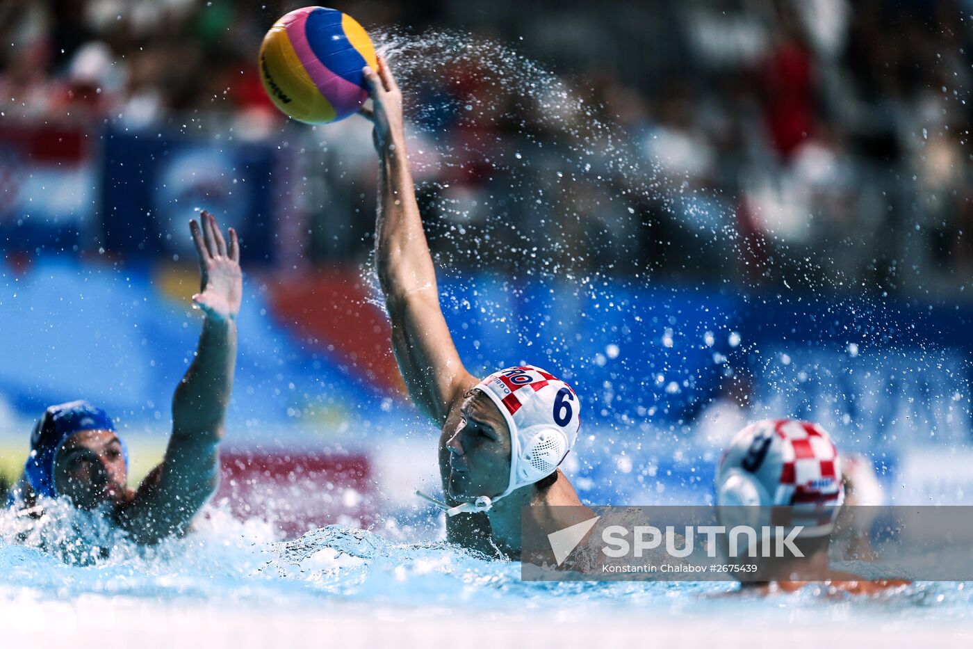 2015 FINA World Championships. Water polo. Men. Croatia vs. Greece