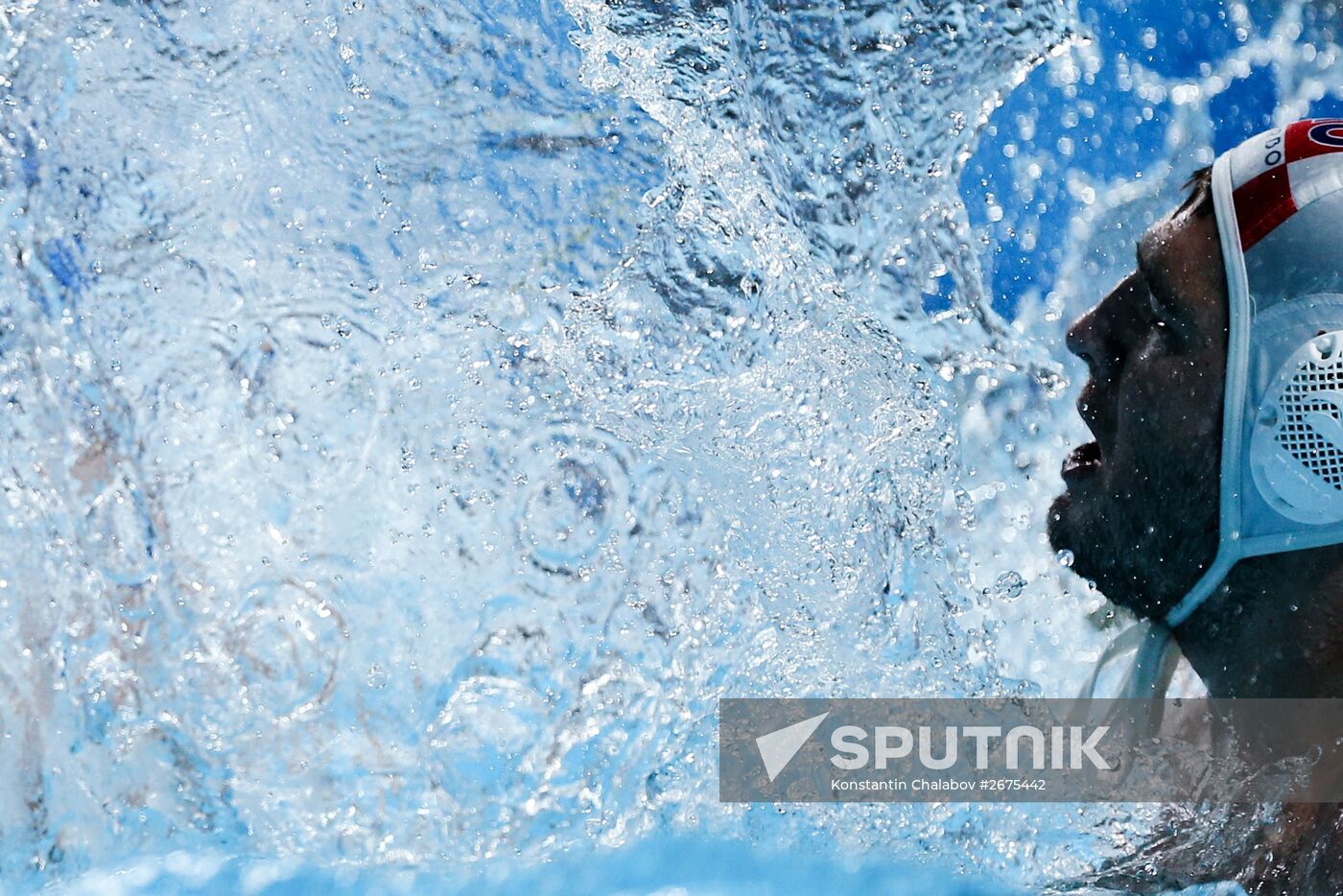 2015 FINA World Championships. Water polo. Men. Croatia vs. Greece