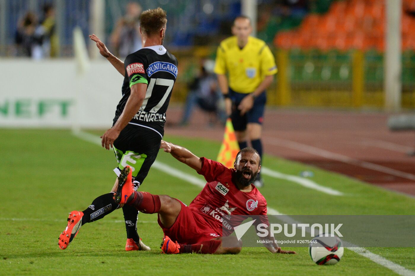 UEFA Europa League. Rubin vs. Sturm Graz