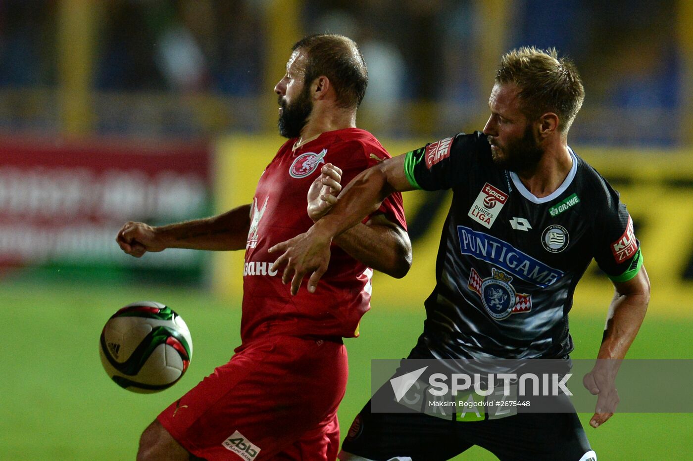 UEFA Europa League. Rubin vs. Sturm Graz