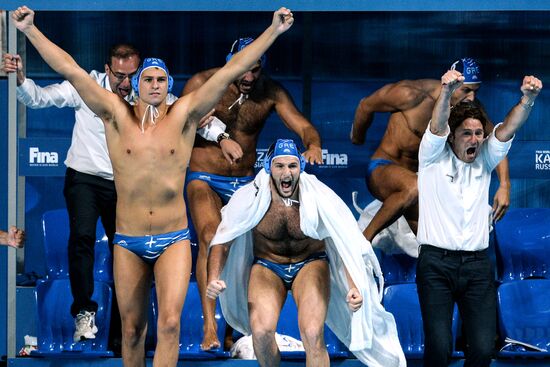 2015 FINA World Championships. Water polo. Men. Croatia vs. Greece