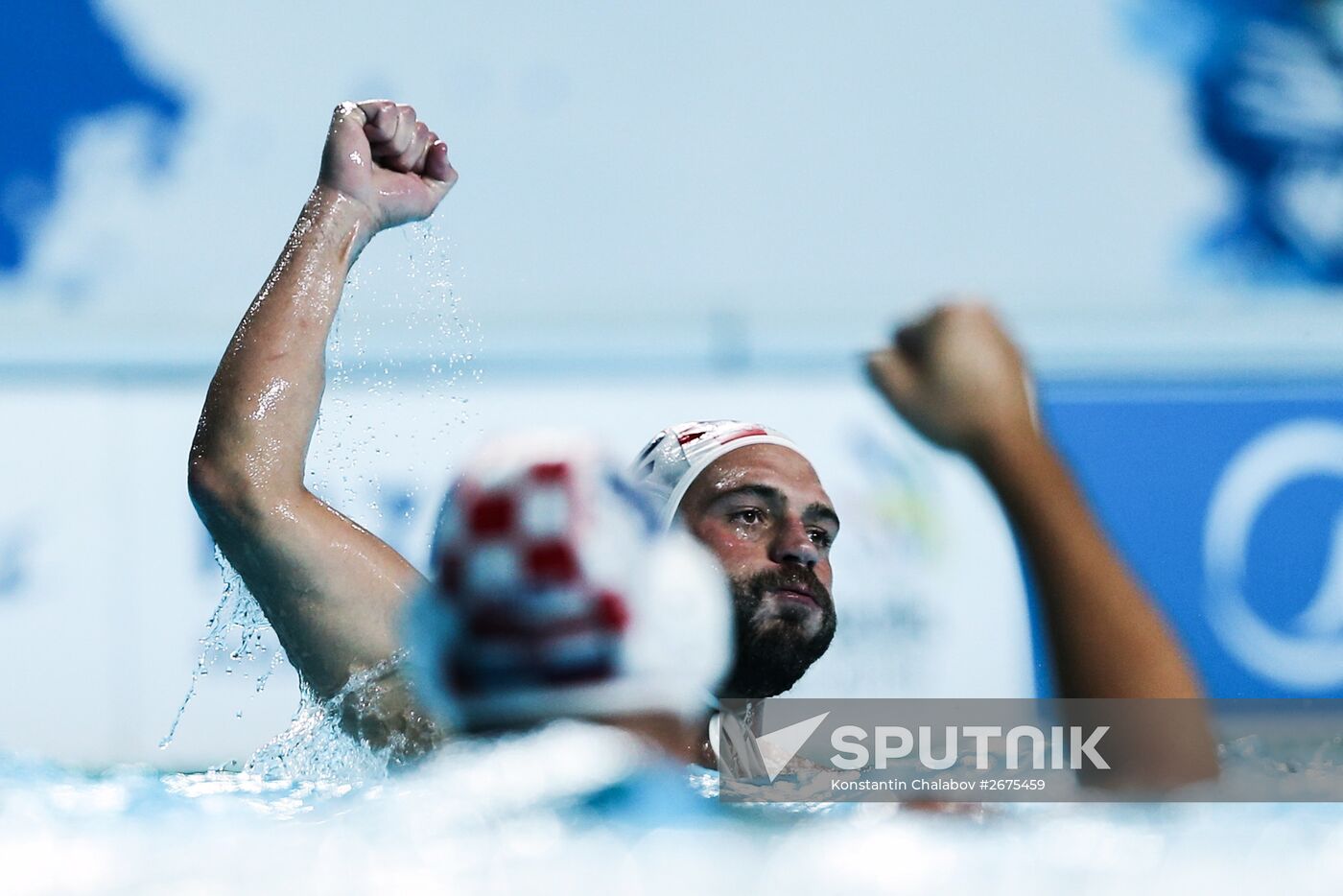 2015 FINA World Championships. Water polo. Men. Croatia vs. Greece