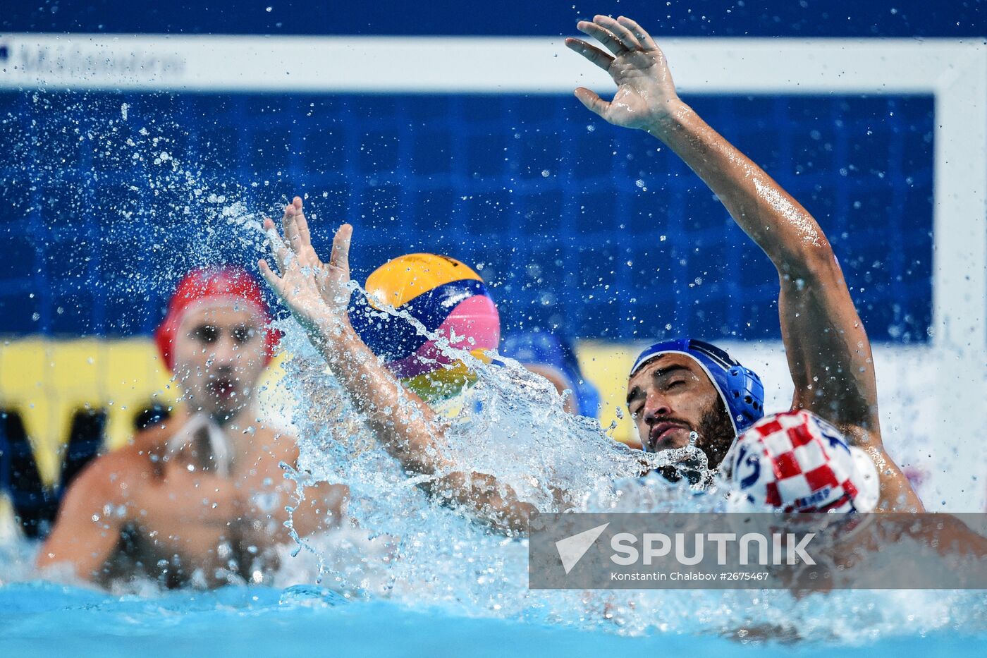 2015 FINA World Championships. Water polo. Men. Croatia vs. Greece