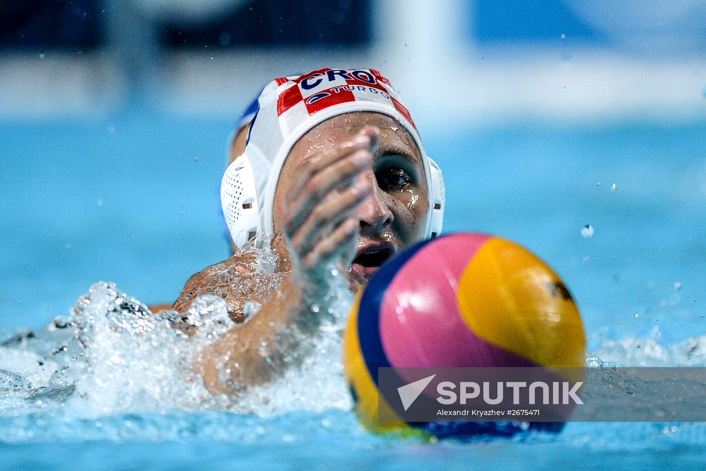 2015 FINA World Championships. Water polo. Men. Croatia vs. Greece