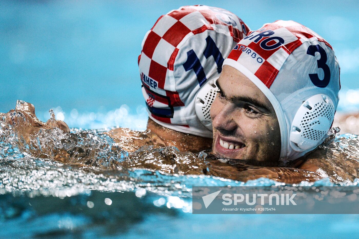 2015 FINA World Championships. Water polo. Men. Croatia vs. Greece