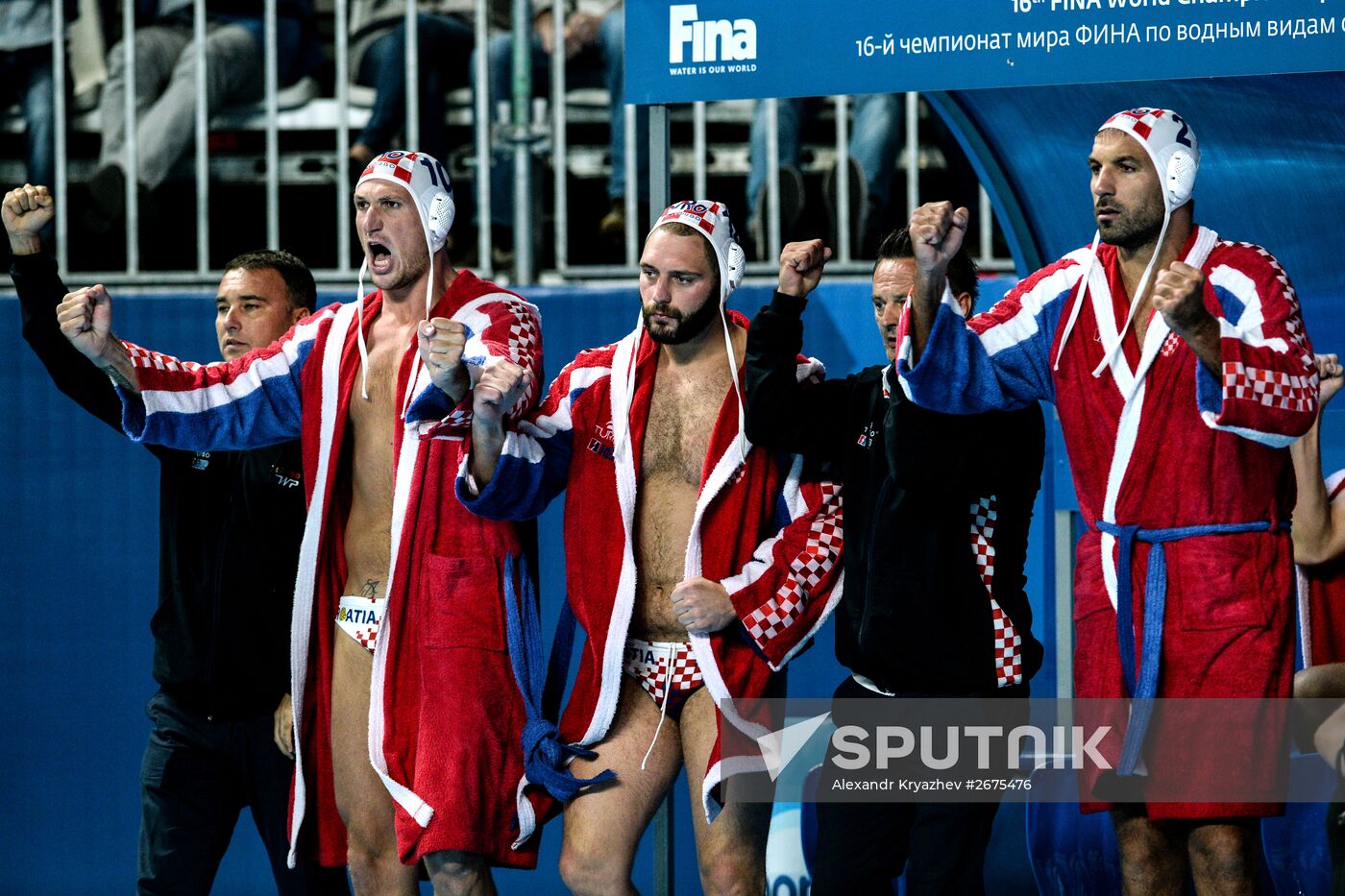 2015 FINA World Championships. Water polo. Men. Croatia vs. Greece