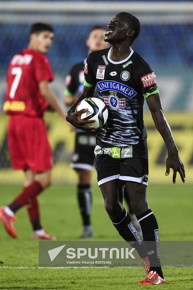 UEFA Europa League. Rubin vs. Sturm Graz