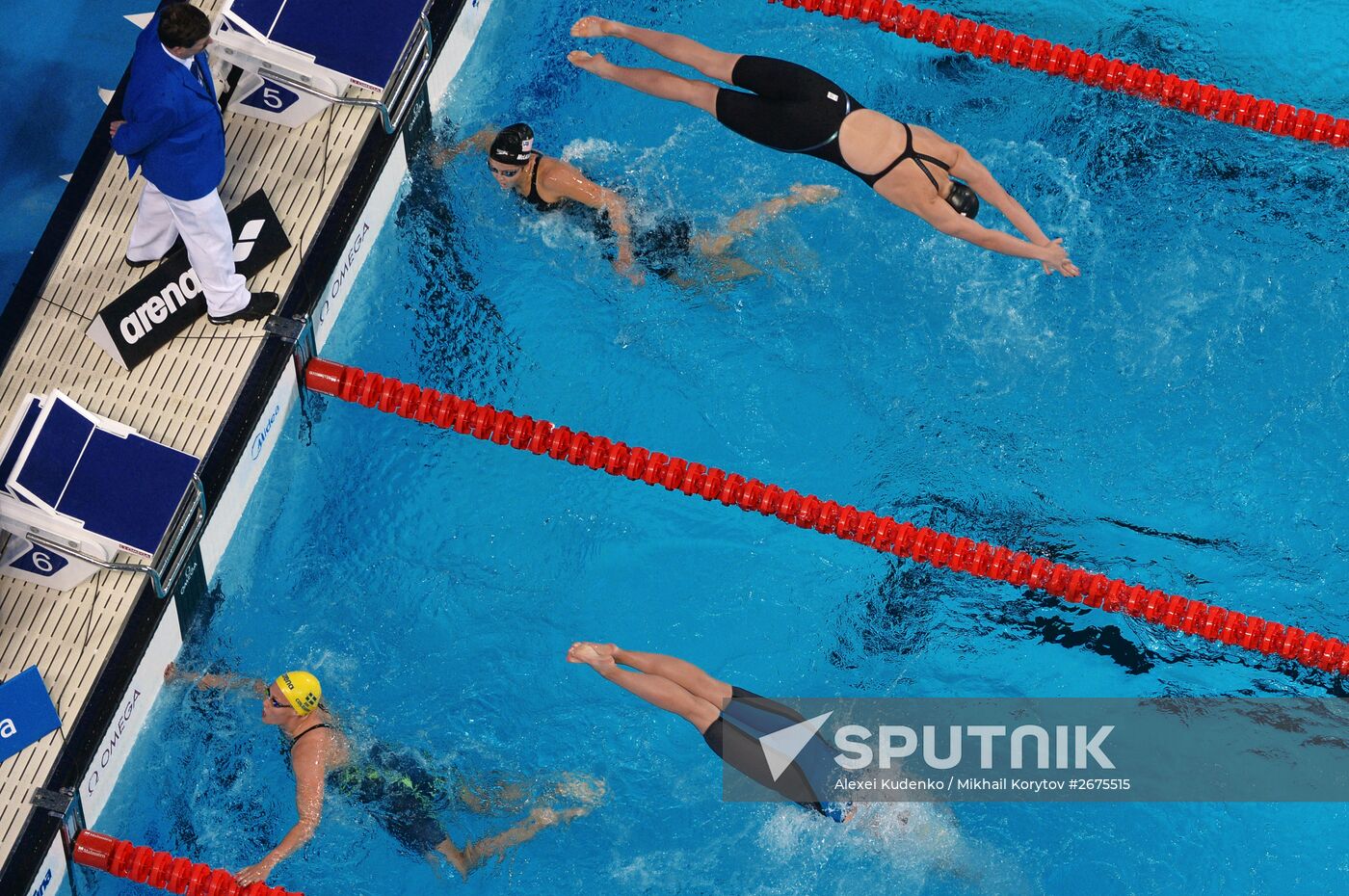 2015 FINA World Championships. Swimming. Day Five. Evening session