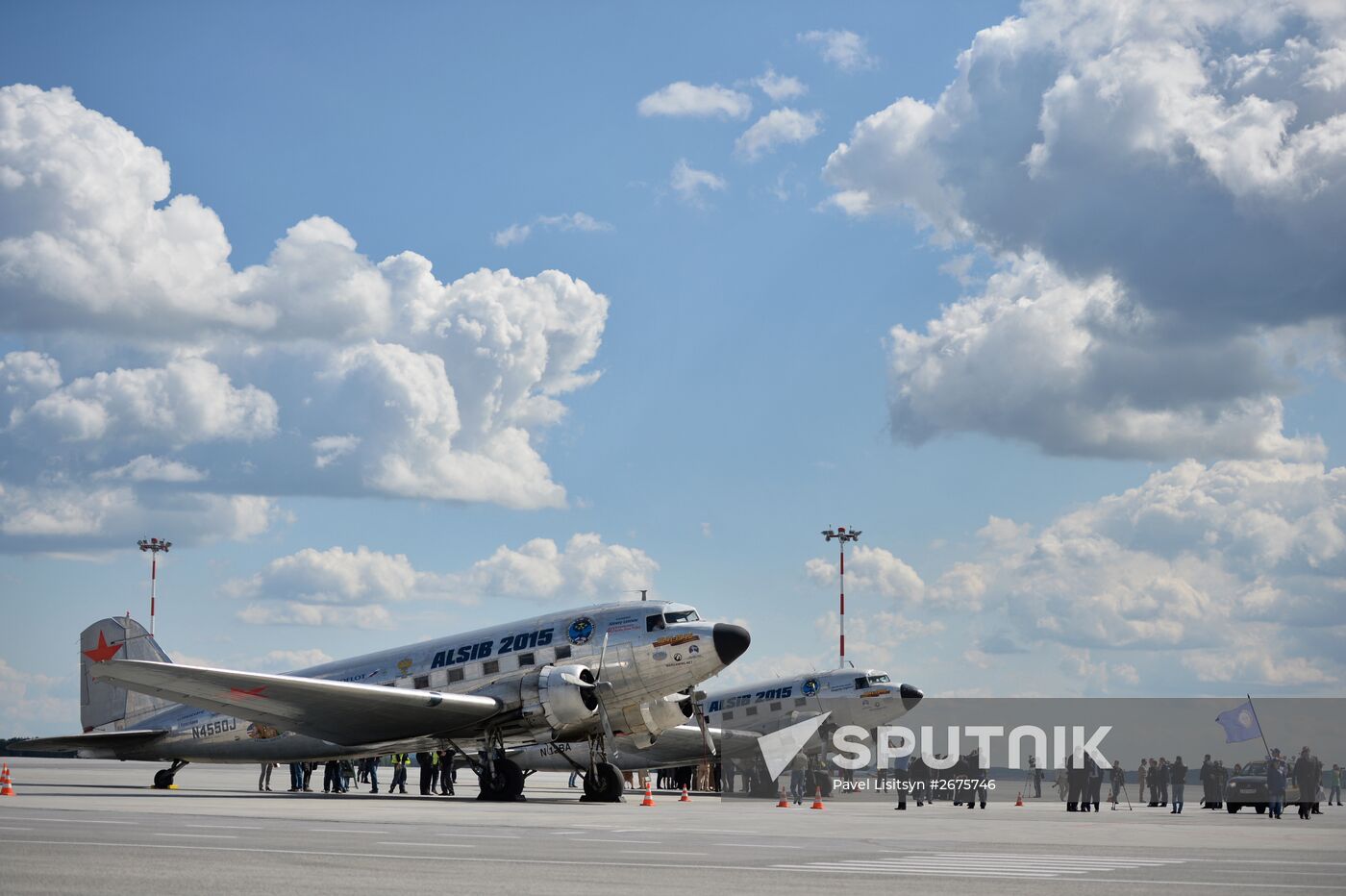 Alaska-Siberia 2015 project participants arrive at Koltsovo airport
