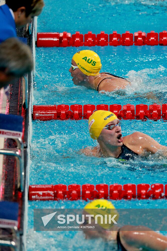 2015 FINA World Championships. Swimming. Day Six. Evening session