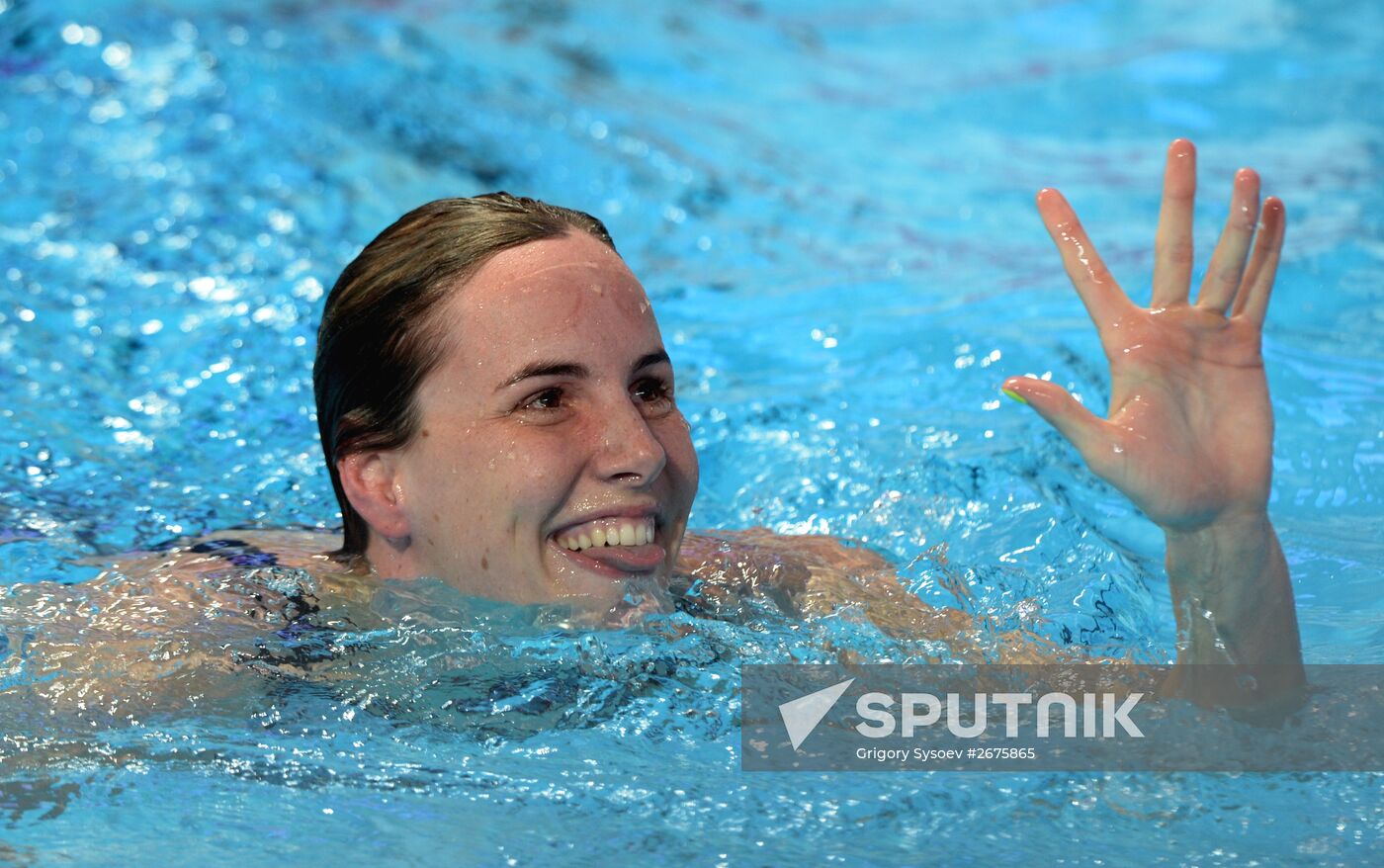 2015 FINA World Championships. Swimming. Day Six. Evening session