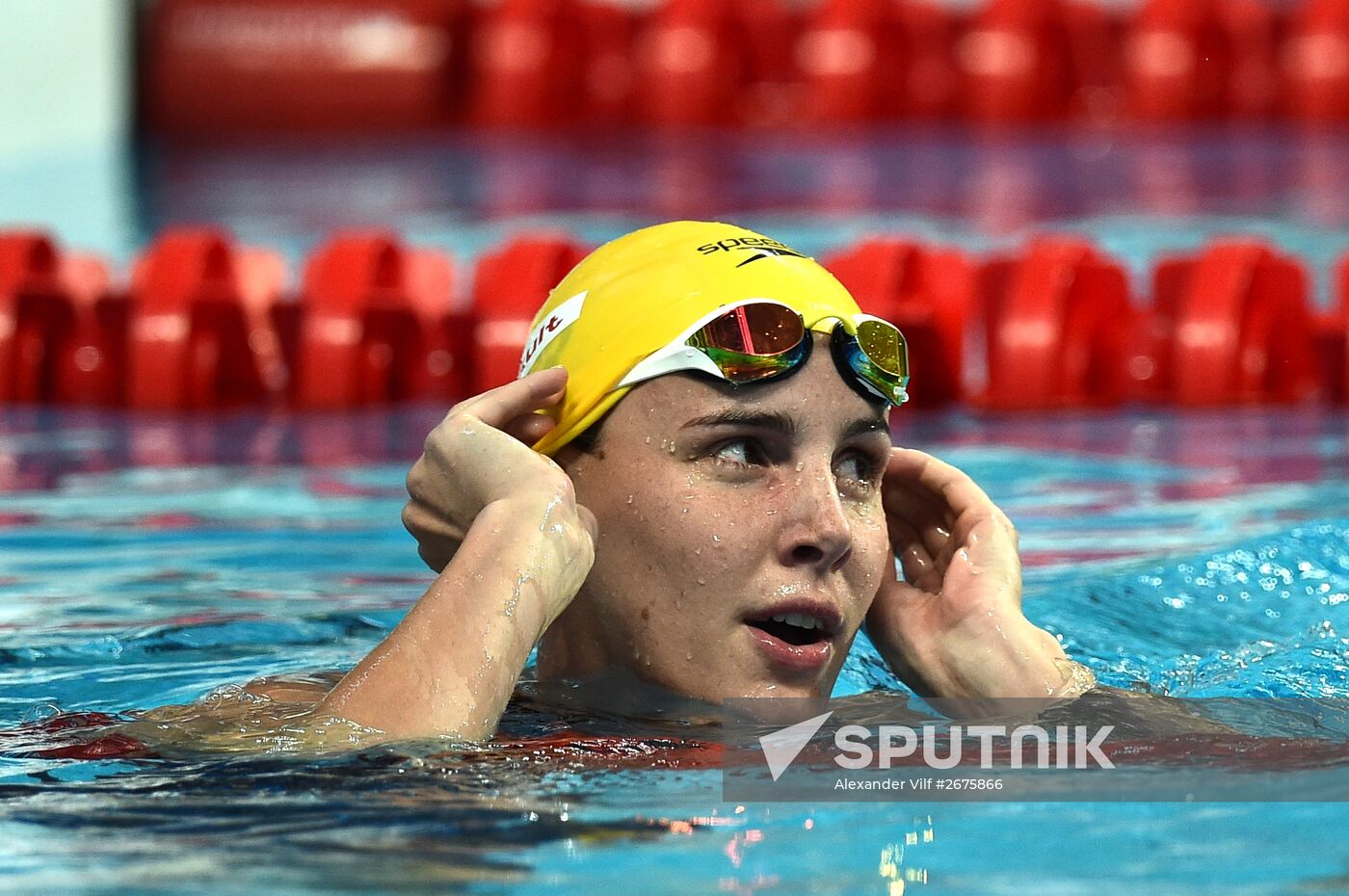 2015 FINA World Championships. Swimming. Day Six. Evening session
