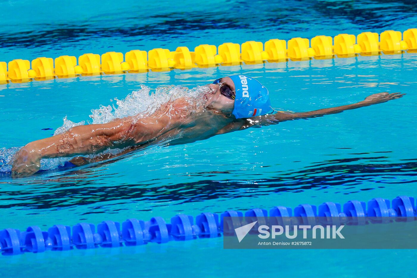 2015 FINA World Championships. Swimming. Day Six. Evening session