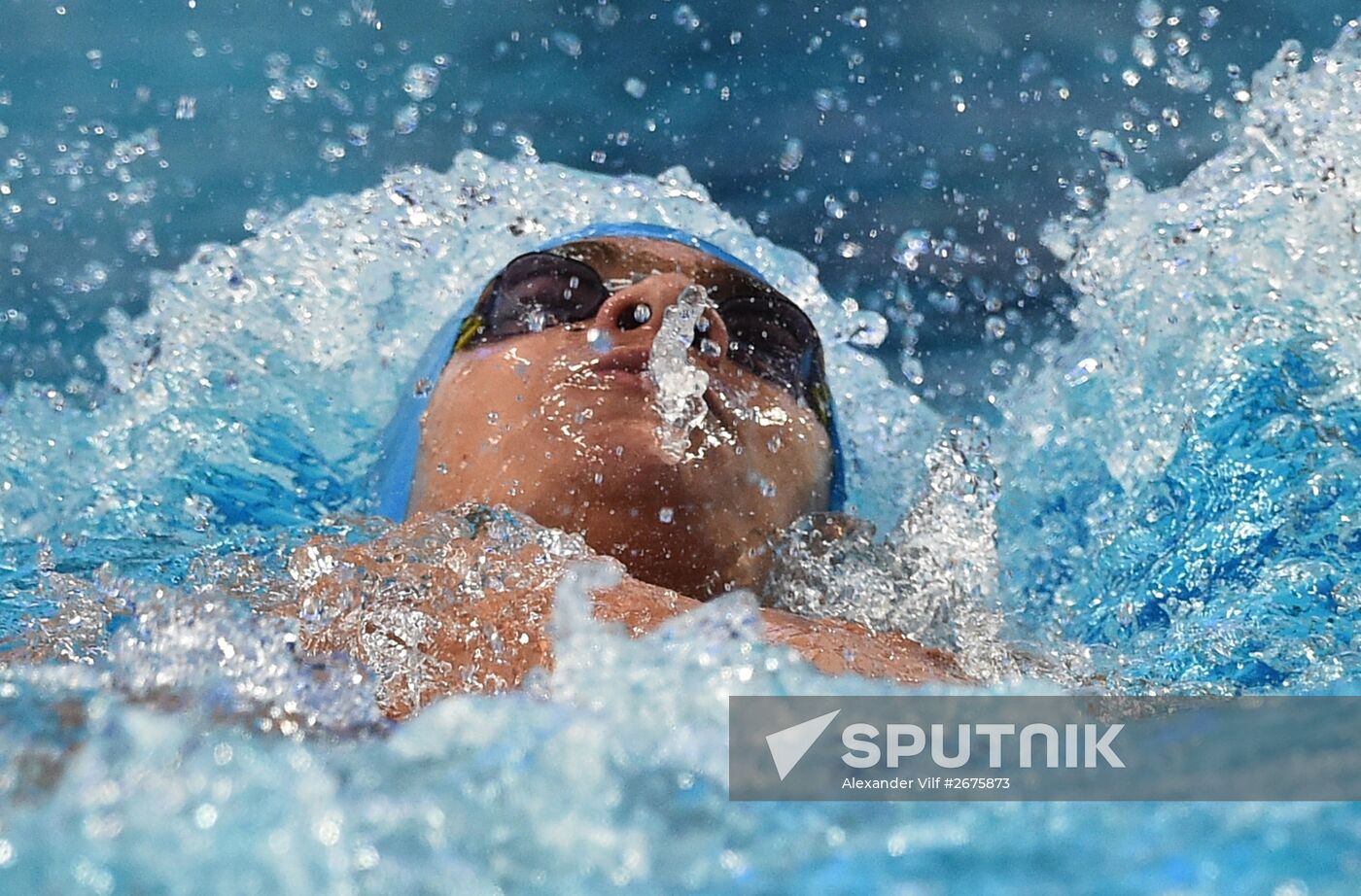 2015 FINA World Championships. Swimming. Day Six. Evening session