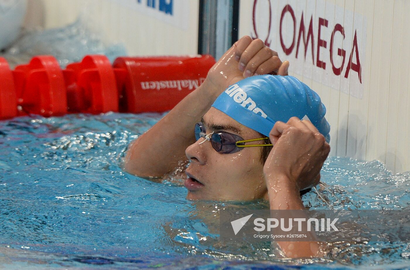 2015 FINA World Championships. Swimming. Day Six. Evening session