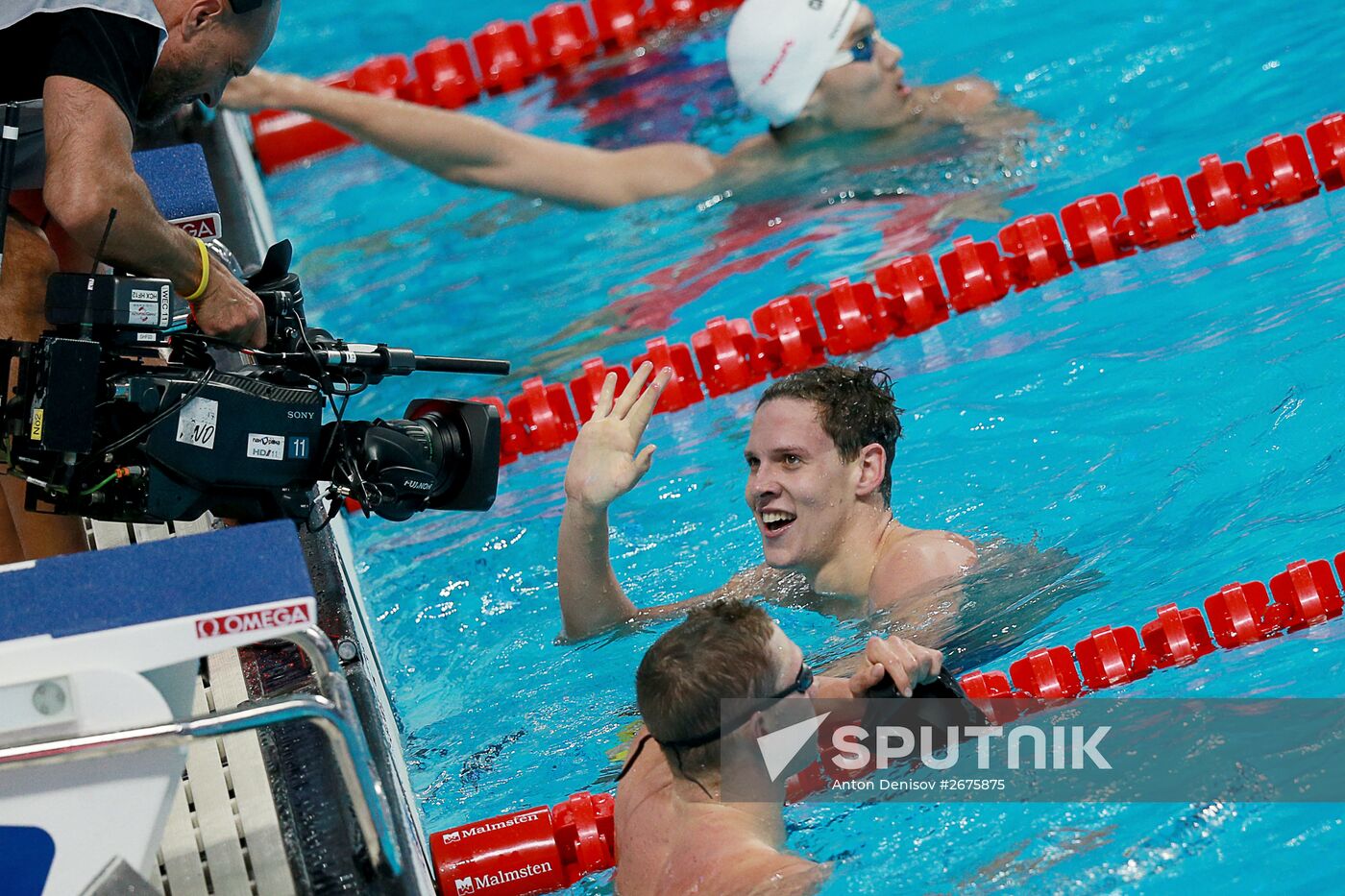 2015 FINA World Championships. Swimming. Day Six. Evening session