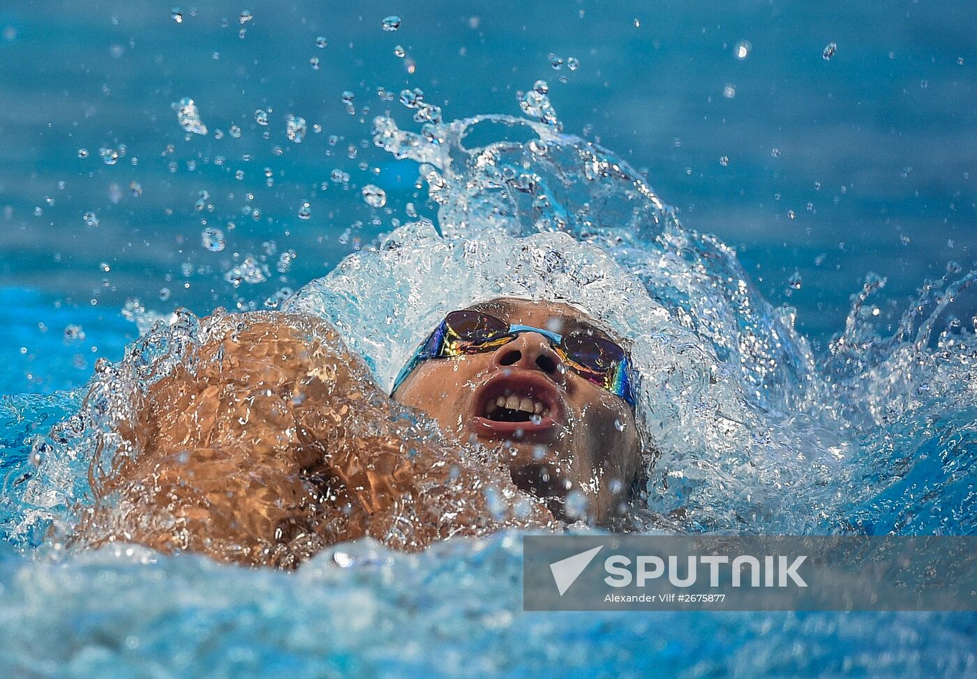 2015 FINA World Championships. Swimming. Day Six. Evening session