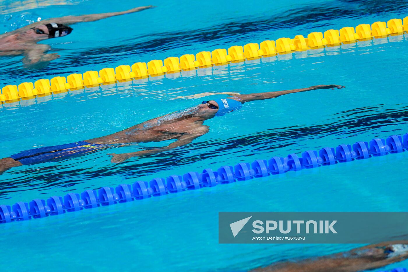 2015 FINA World Championships. Swimming. Day Six. Evening session