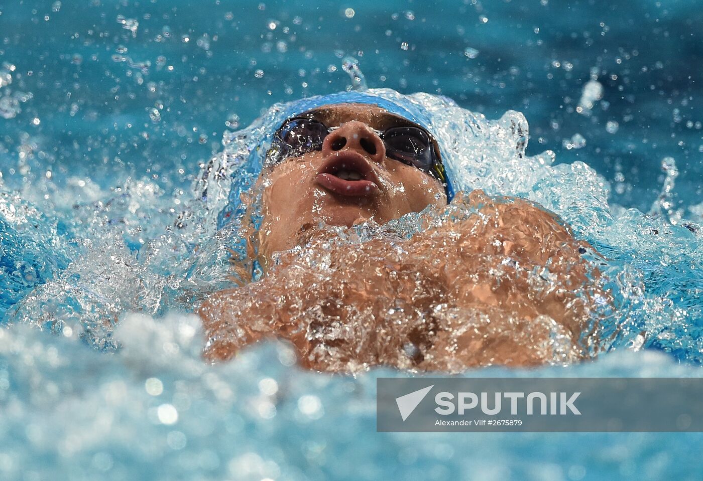2015 FINA World Championships. Swimming. Day Six. Evening session