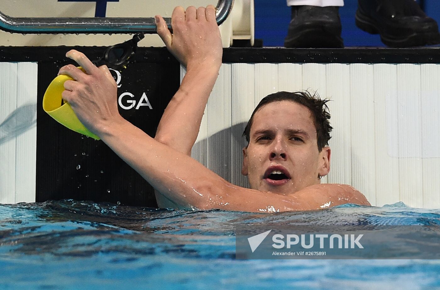2015 FINA World Championships. Swimming. Day Six. Evening session