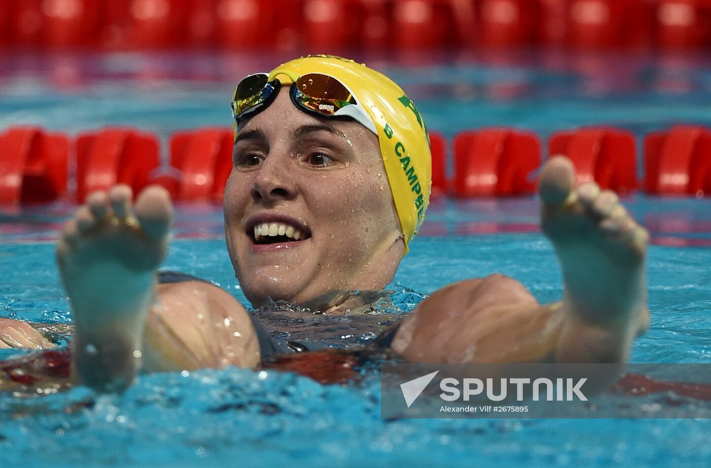 2015 FINA World Championships. Swimming. Day Six. Evening session