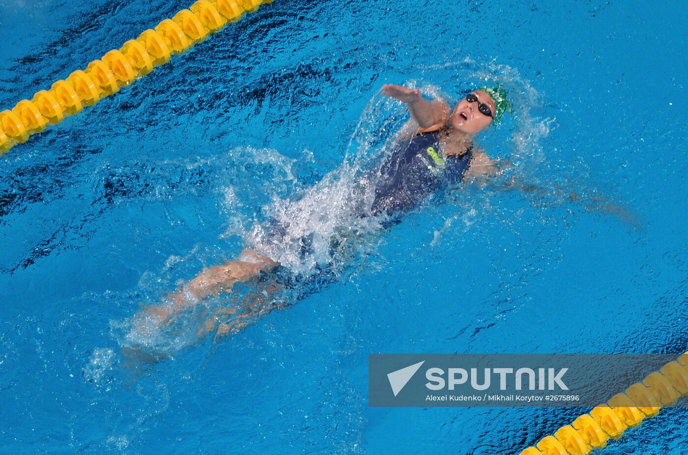 2015 FINA World Championships. Swimming. Day Six. Evening session