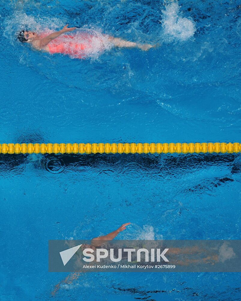 2015 FINA World Championships. Swimming. Day Six. Evening session