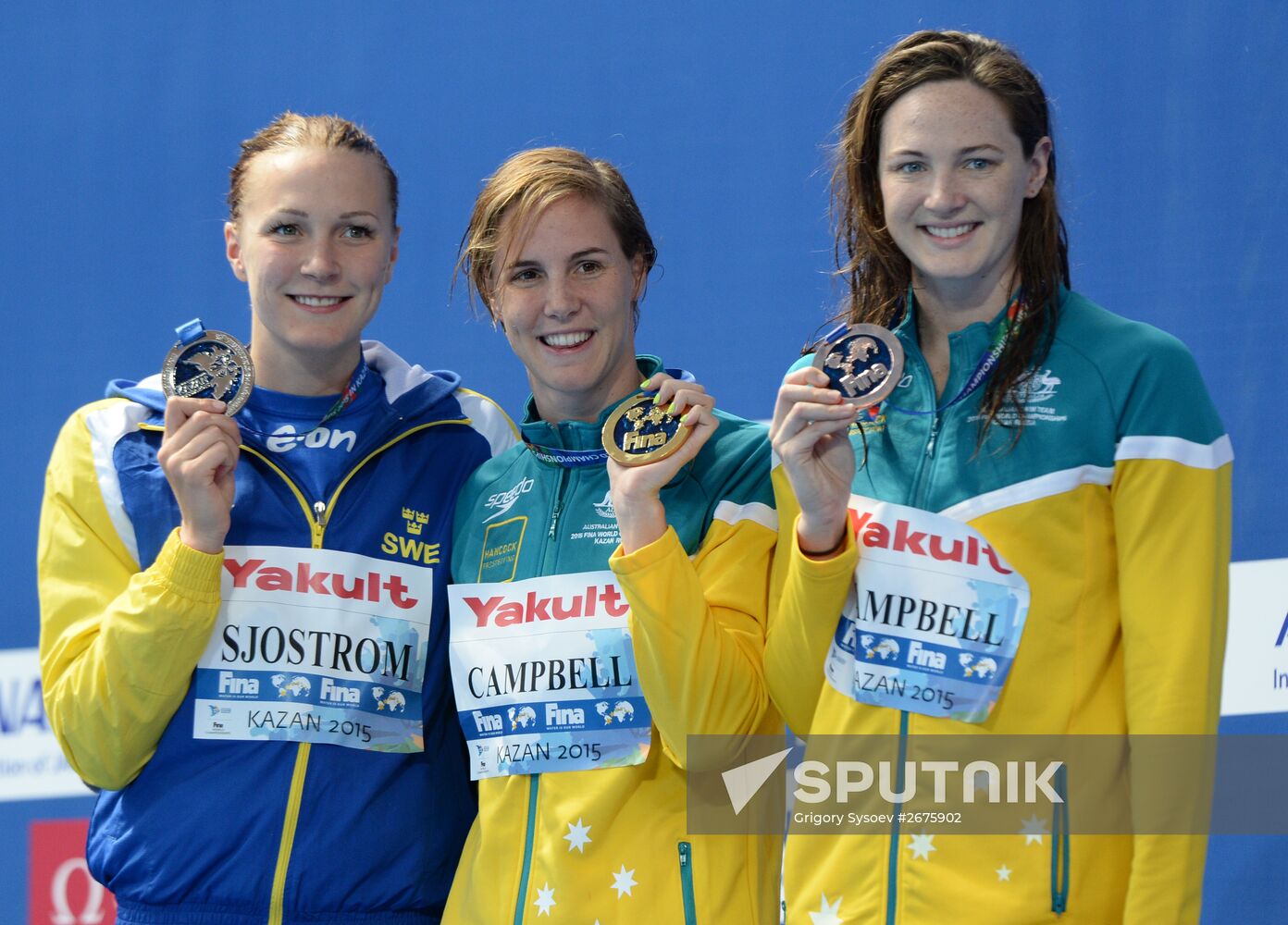 2015 FINA World Championships. Swimming. Day Six. Evening session