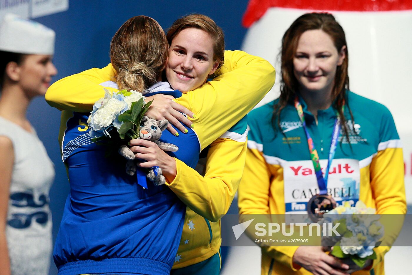 2015 FINA World Championships. Swimming. Day Six. Evening session
