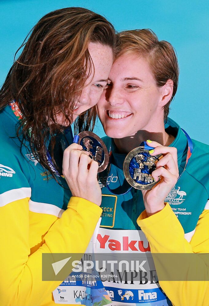 2015 FINA World Championships. Swimming. Day Six. Evening session