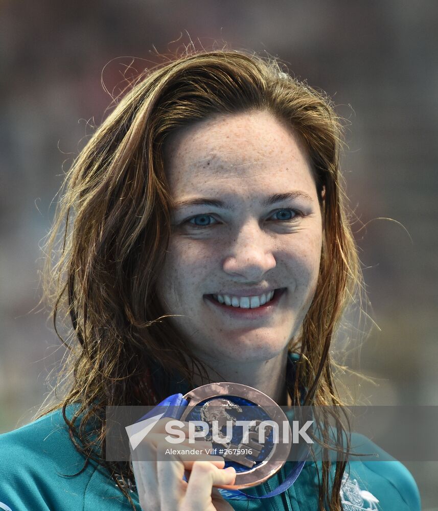 2015 FINA World Championships. Swimming. Day Six. Evening session