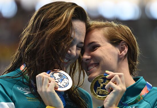 2015 FINA World Championships. Swimming. Day Six. Evening session