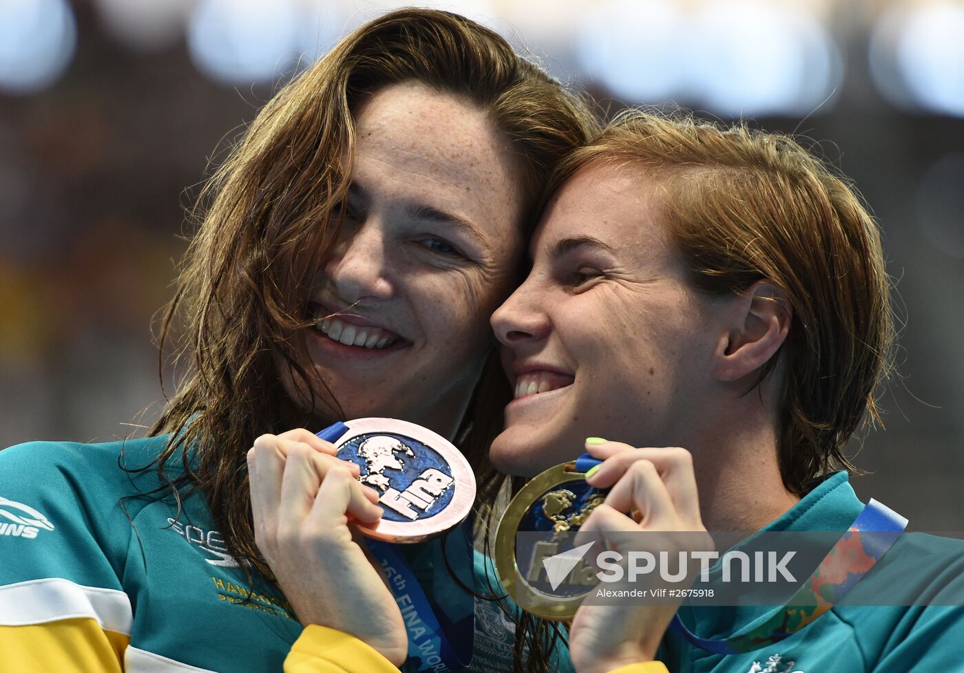 2015 FINA World Championships. Swimming. Day Six. Evening session