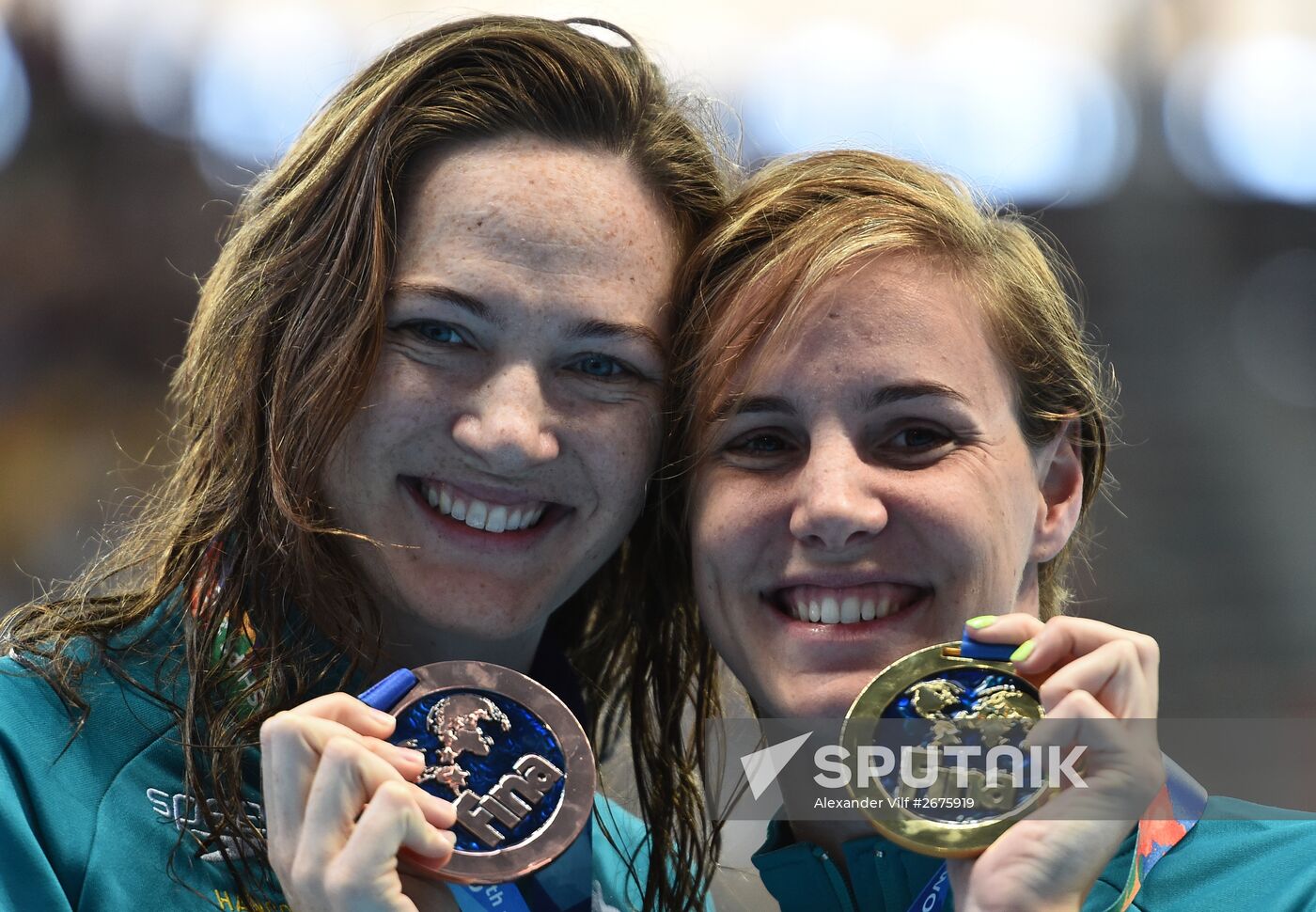 2015 FINA World Championships. Swimming. Day Six. Evening session