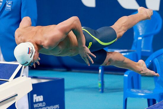 2015 FINA World Championships. Swimming. Day Six. Evening session
