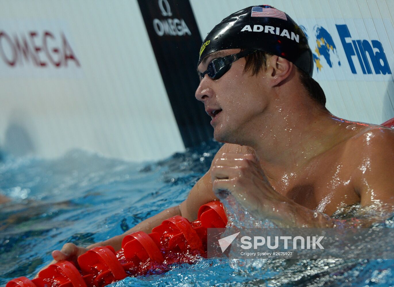 2015 FINA World Championships. Swimming. Day Six. Evening session