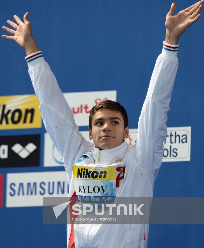 2015 FINA World Championships. Swimming. Day Six. Evening session