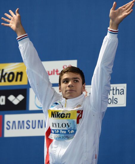 2015 FINA World Championships. Swimming. Day Six. Evening session