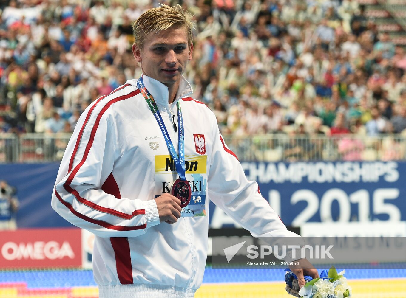 2015 FINA World Championships. Swimming. Day Six. Evening session