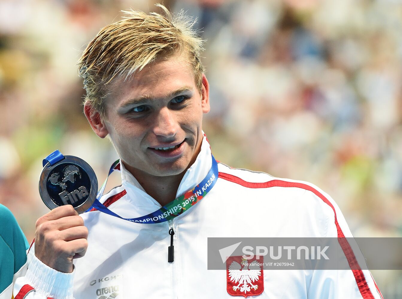 2015 FINA World Championships. Swimming. Day Six. Evening session