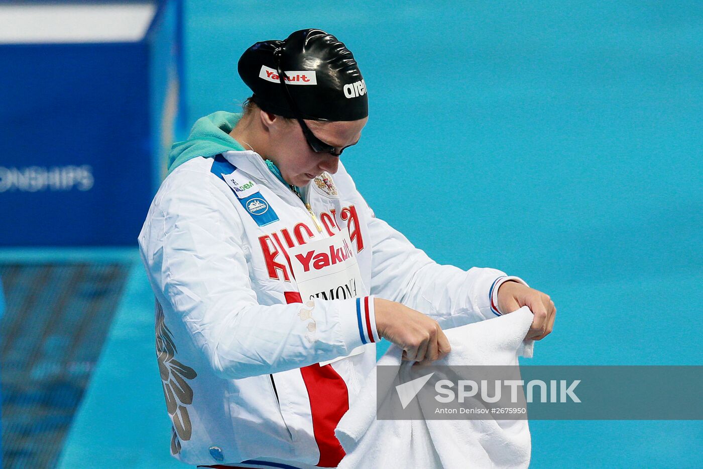 2015 FINA World Championships. Swimming. Day Six. Evening session