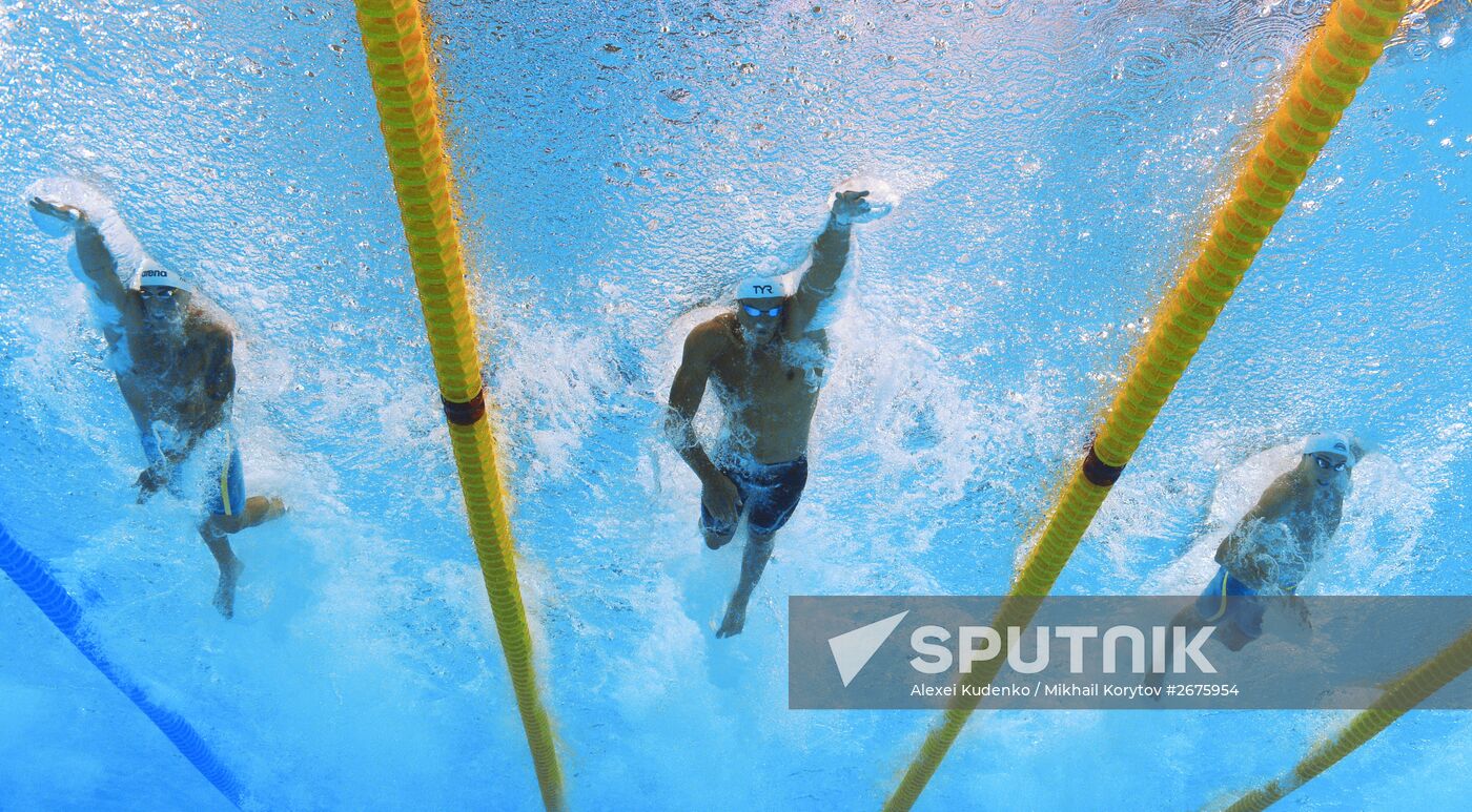 2015 FINA World Championships. Swimming. Day Six. Evening session