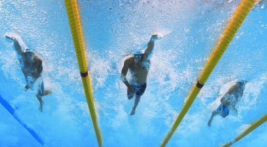 2015 FINA World Championships. Swimming. Day Six. Evening session
