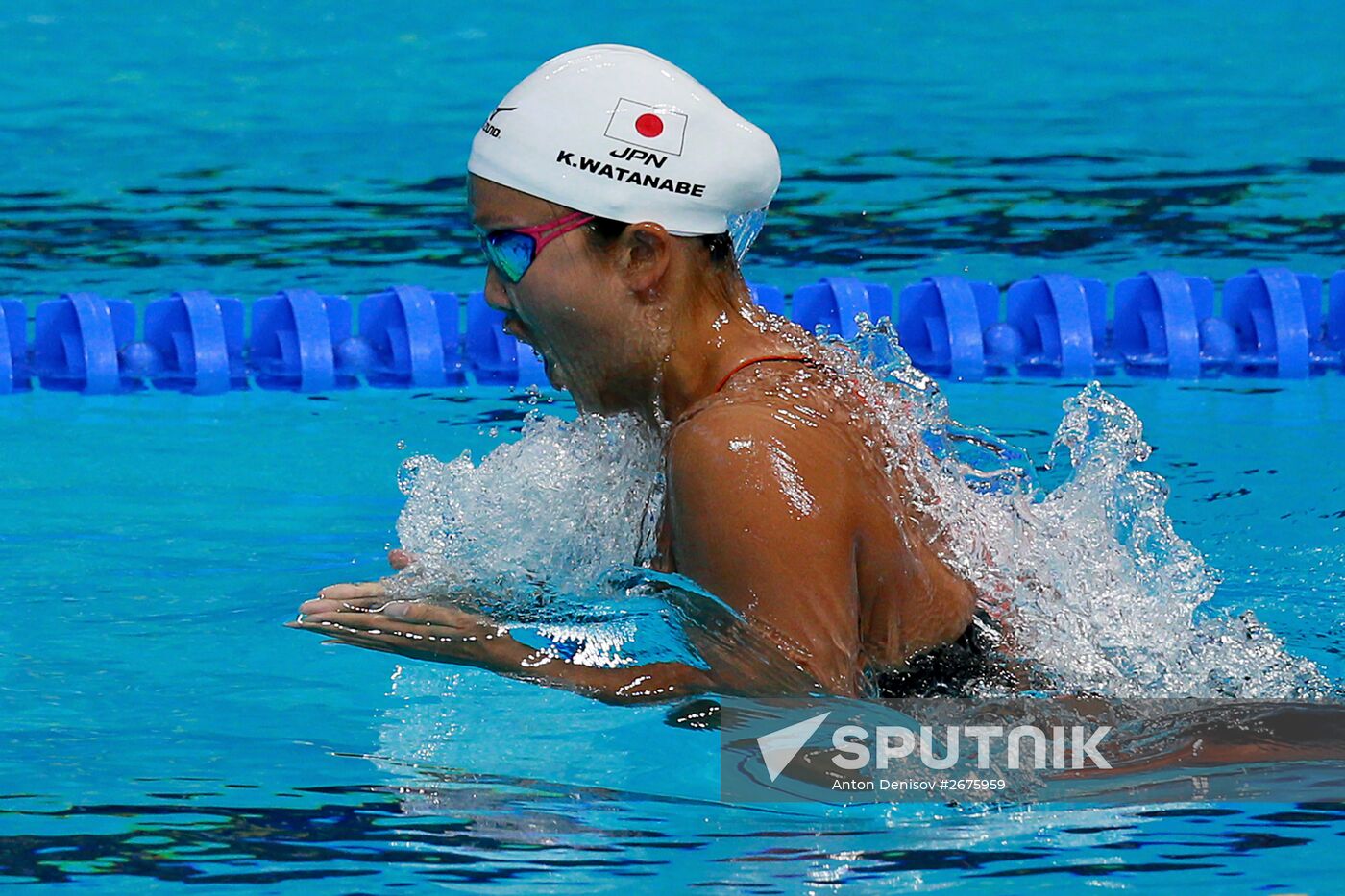 2015 FINA World Championships. Swimming. Day Six. Evening session