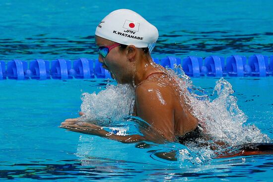 2015 FINA World Championships. Swimming. Day Six. Evening session