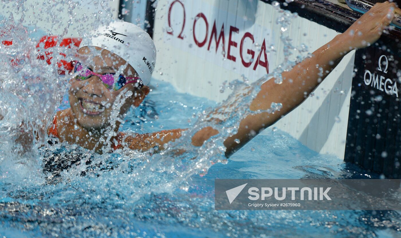 2015 FINA World Championships. Swimming. Day Six. Evening session