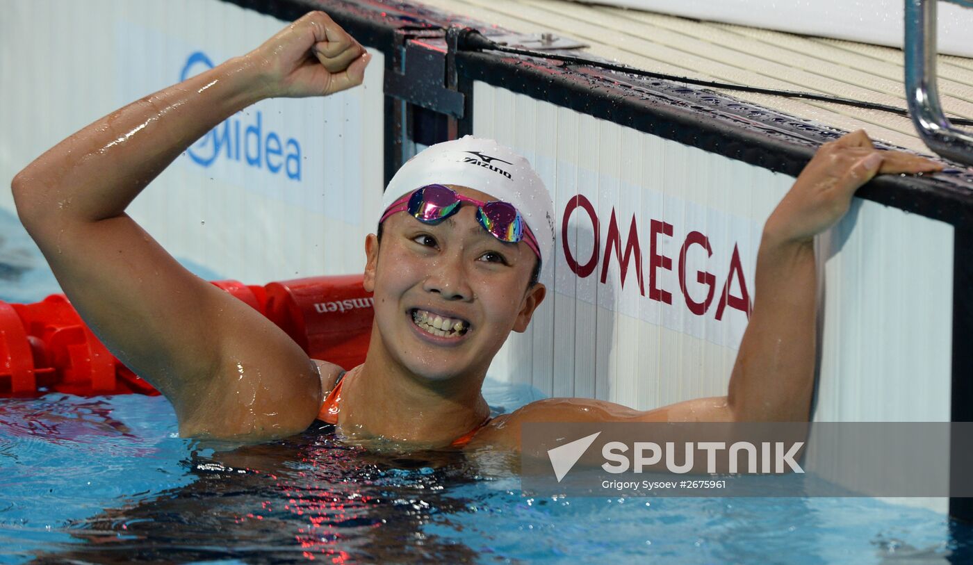 2015 FINA World Championships. Swimming. Day Six. Evening session