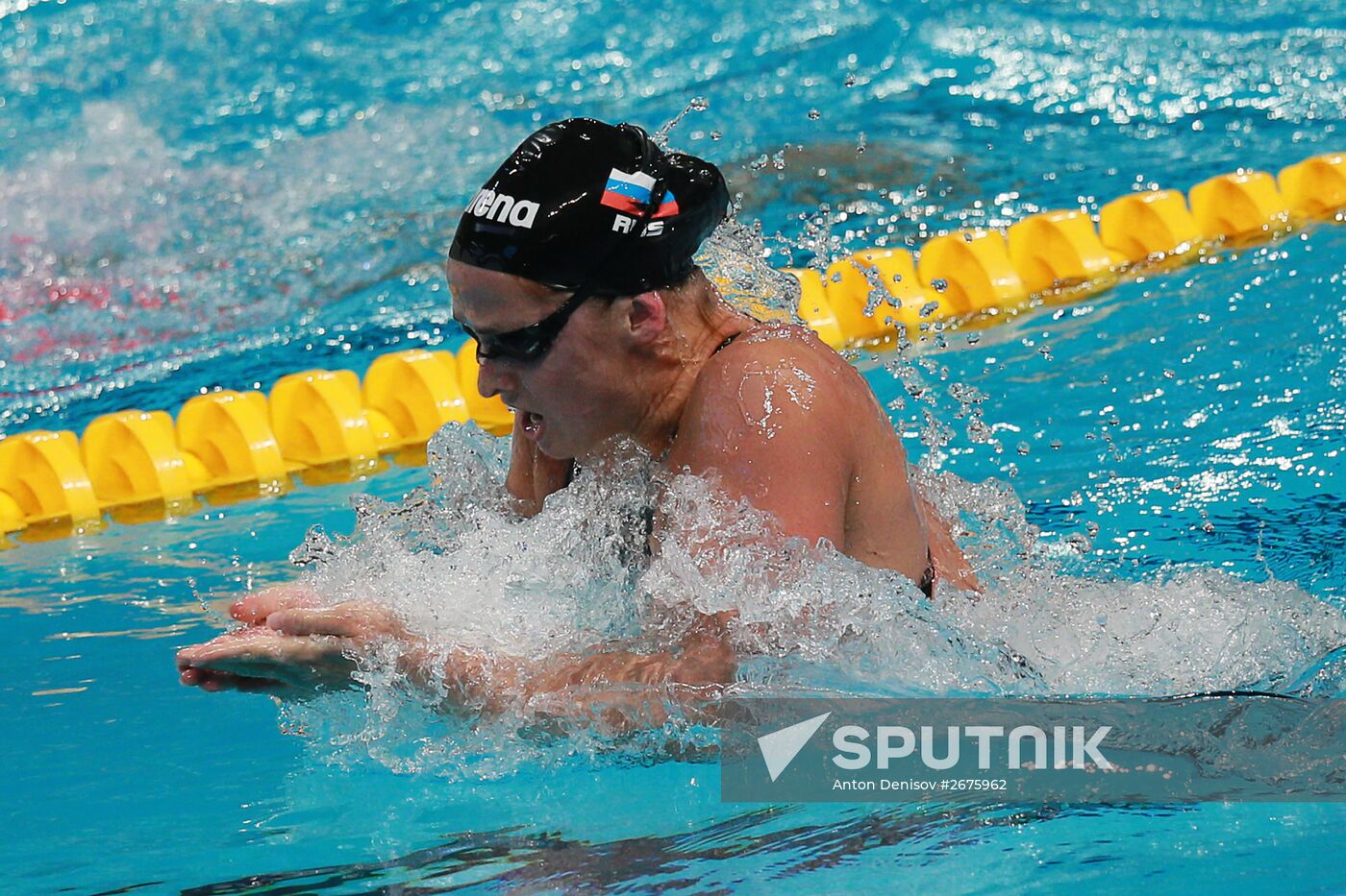 2015 FINA World Championships. Swimming. Day Six. Evening session
