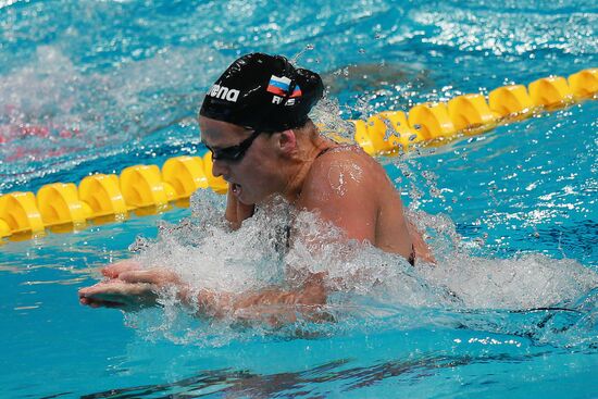 2015 FINA World Championships. Swimming. Day Six. Evening session